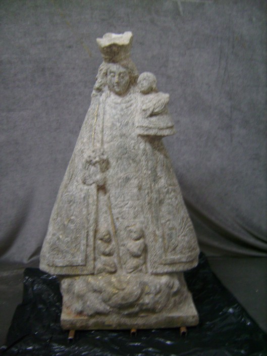 La Mare de Déu restaurada